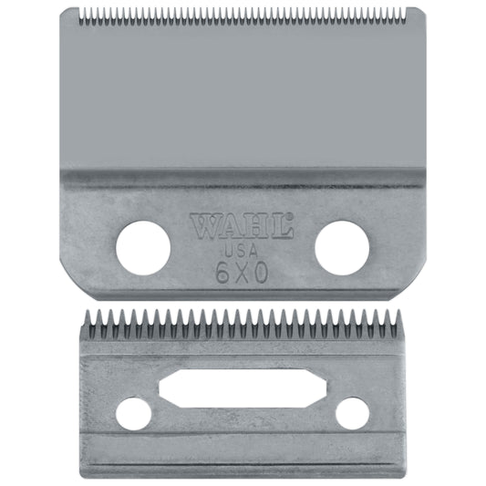 Dark Gray Wahl Professional Balding Blade 6X0 Ultra Close Replacement For 5 Star Balding Clipper