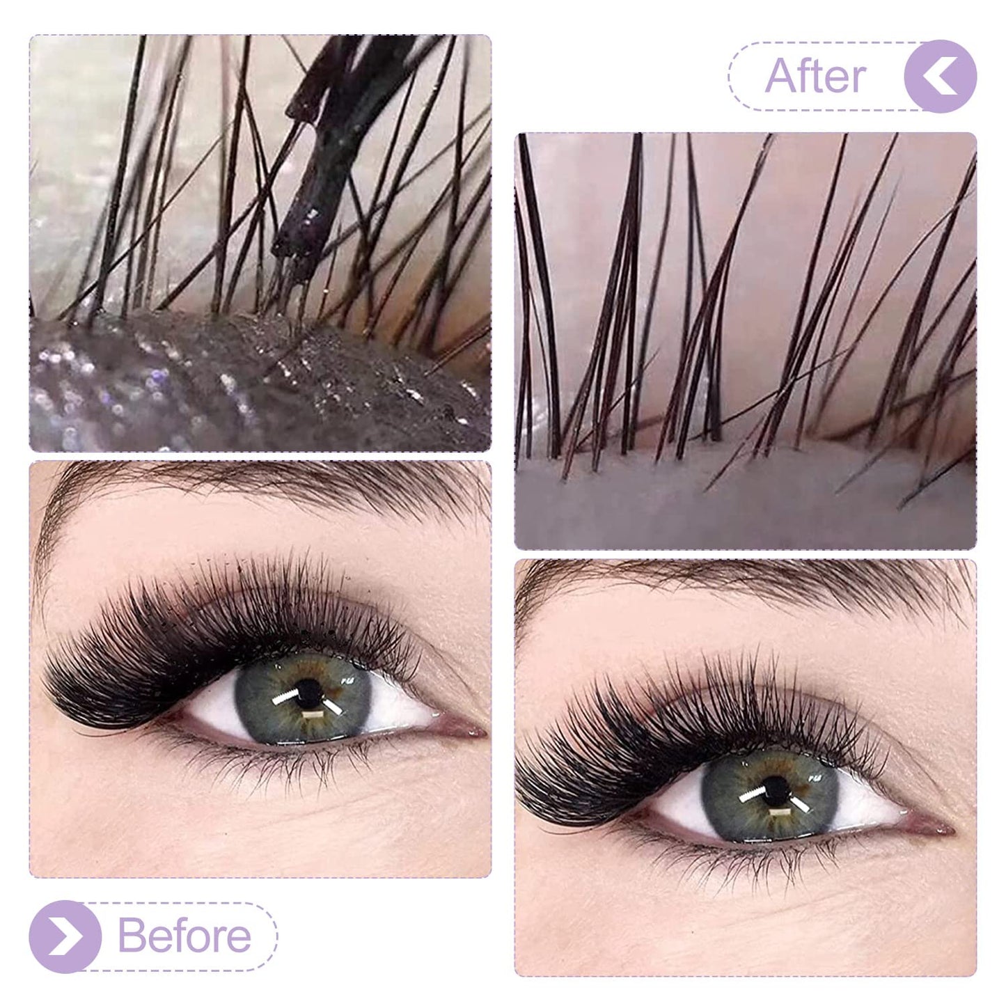 White Smoke ACTROL Eyelash Cleanser Concentrate 100ml Ice Cream Professional Lash Shampoo Foaming Cleanser DIY Paraben & Sulfate Free Non-lrritating Wash for Extensions Lashes with Salon Care-Makes 20 Bottles