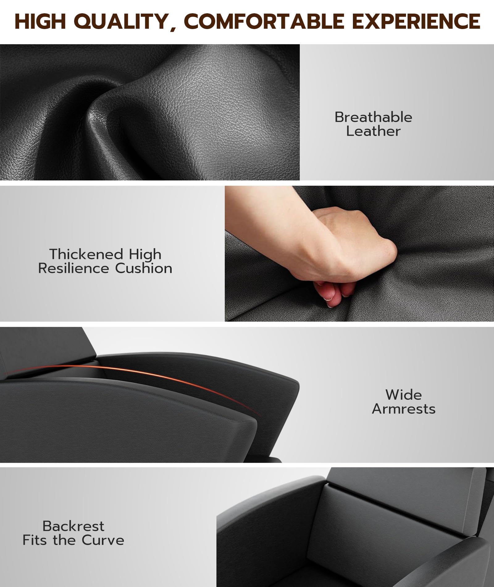 Light Gray Icoget Shampoo Bowl and Chair Set for Salon, Deep Porcelain Tilting Salon Sinks for Hair Stylist, Backwash Shampoo Stations for Barber,Home, Black
