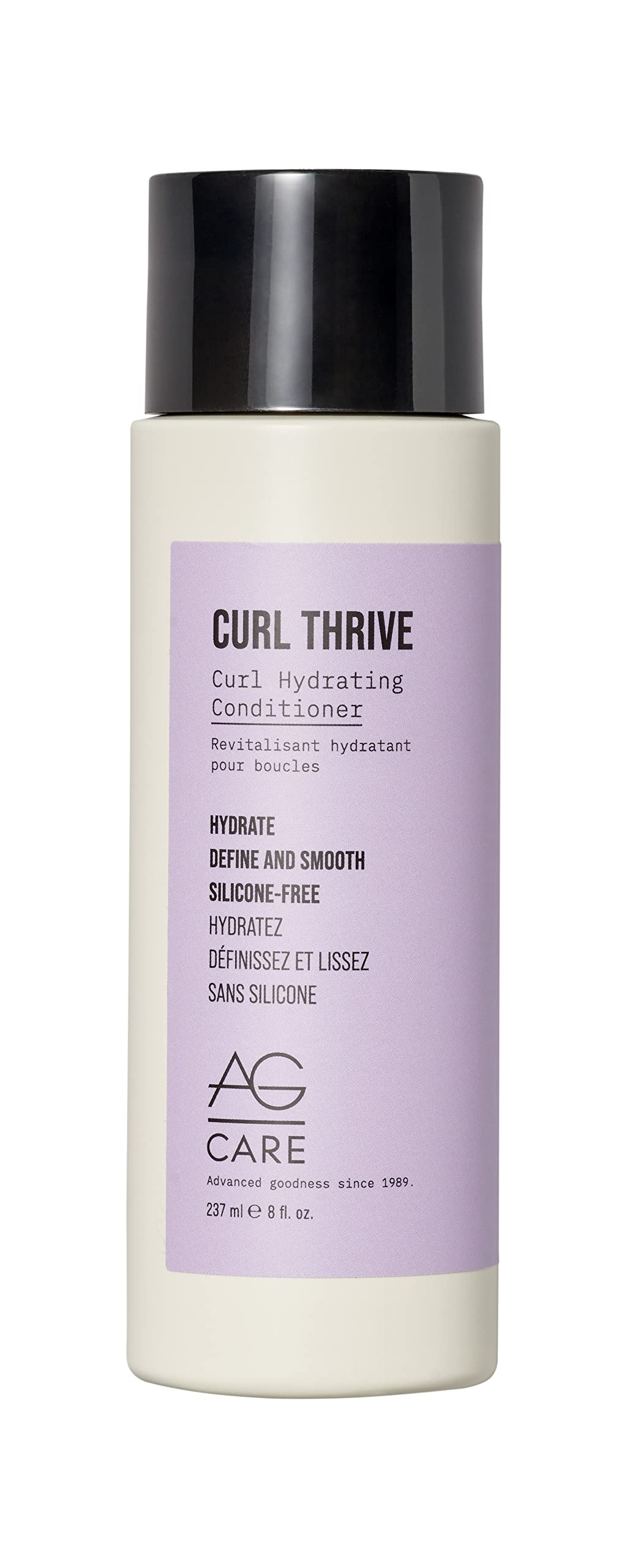 Gray AG Care Curl Thrive Protein Conditioner for Curly Hair - Ultra-Hydrating Moisture Conditioner for Defined, Healthy Curls, 8 Fl Oz