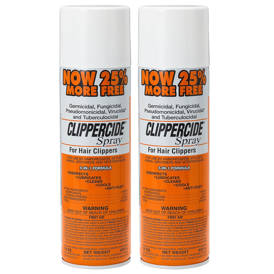 Lavender Clippercide Disinfectant Spray 15 Ounce Size (354ml) (2 Pack)