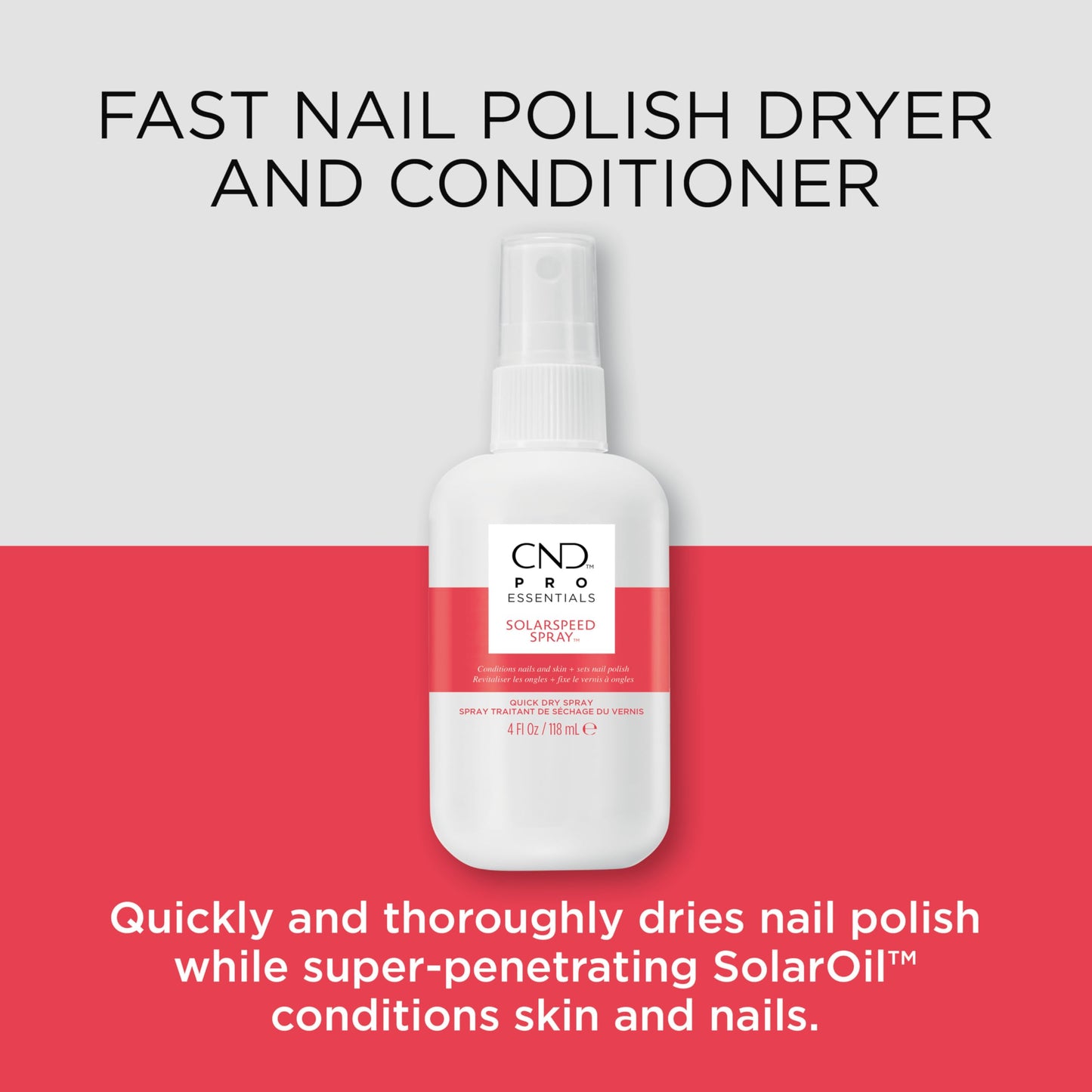 Lavender CND SolarSpeed Spray (Packaging May Vary), 32 fl oz