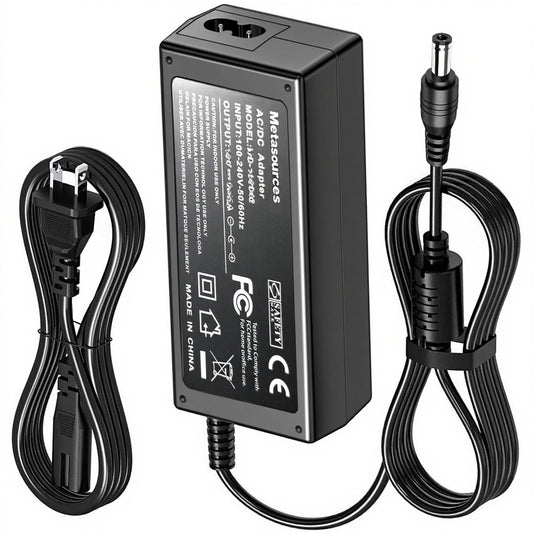 White Smoke Metasources 28V AC/DC Adapter Compatible with O.P.I. Model PMW280200 PMW 280200 OPI Professional Class 2 Transformer 28VDC 2A 58W Power Supply Cord Charger