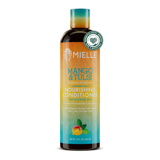 White Smoke Mielle Organics Mango & Tulsi Nourishing Conditioner (12 Oz)