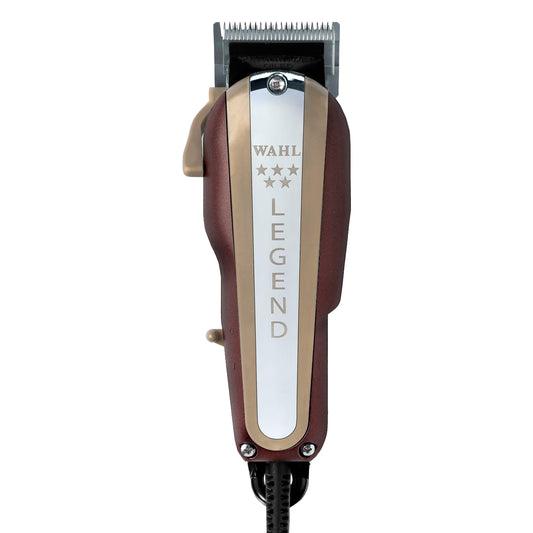 White Smoke Wahl Professional 5 Star Legend Clipper, Corded Ultimate Fading Clipper with Adjustable Taper Lever and 8 Cutting Guides