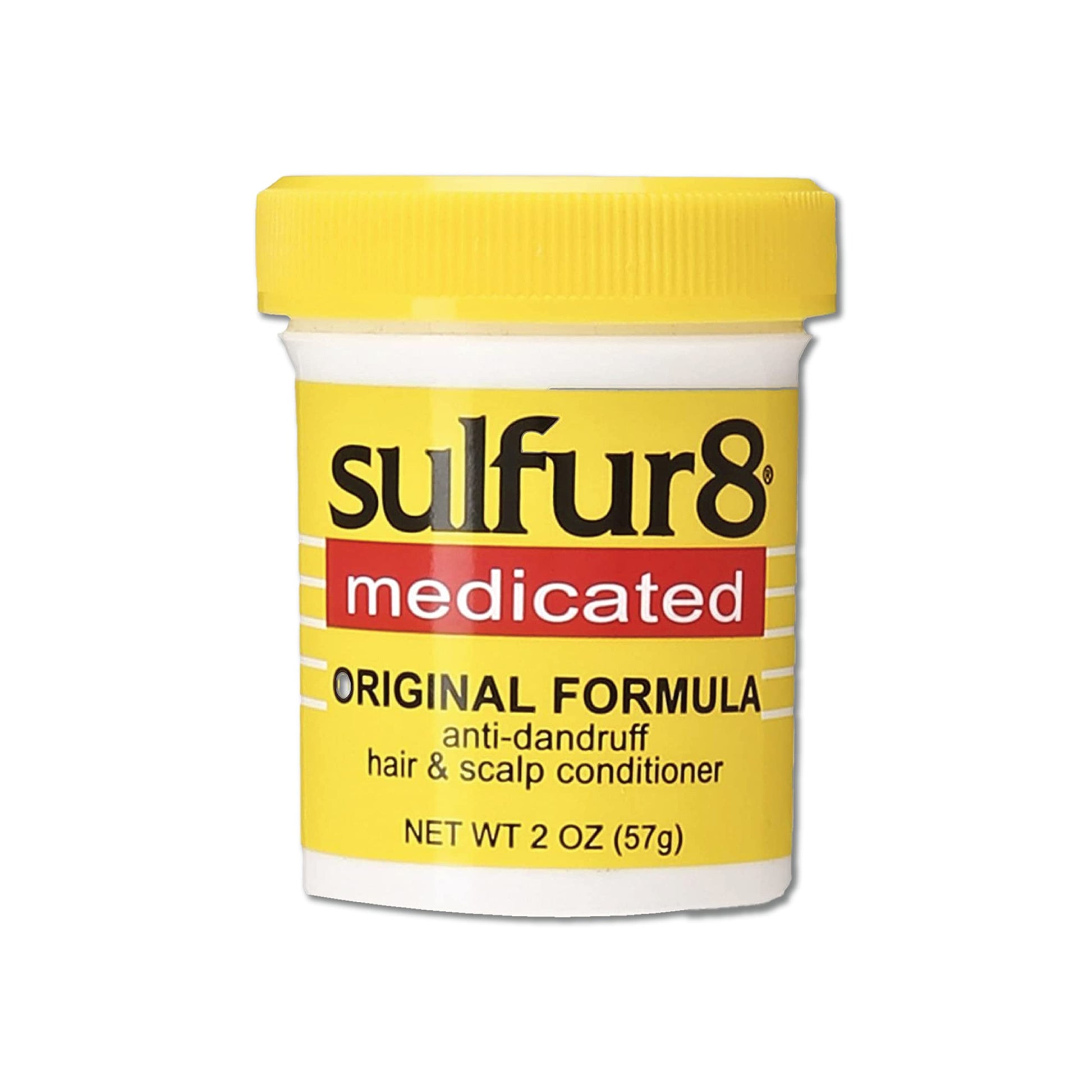 White Smoke Sulfur 8 Medicated Anti-Dandruff Hair & Scalp Conditioner 2 oz – Helps Control Dandruff, Soothes Itchy Scalp & Moisturizes Hair with Refreshing Clean Fragrance, For All Hair Types (Pack of 2)