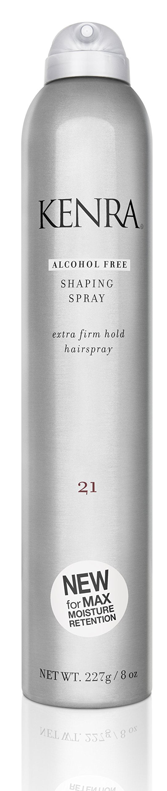 Light Gray Kenra Professional Shaping Spray 21 | Alcohol Free Hairspray | All Hair Types | 8 Ounce (Pack of 1)