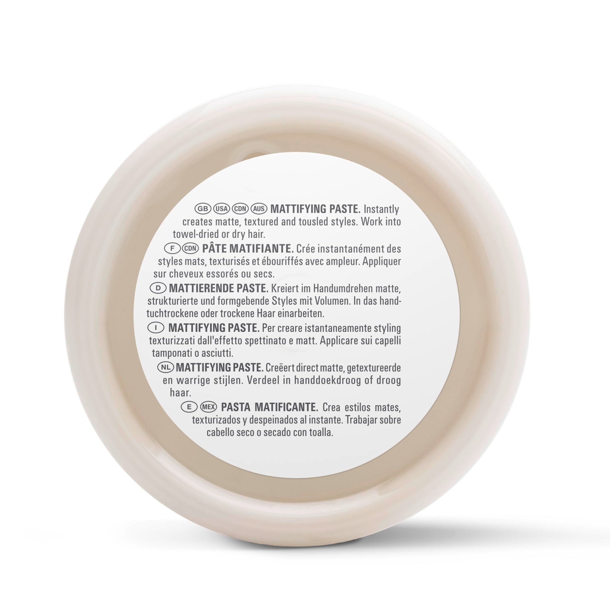 White Smoke Goldwell StyleSign Mattifying Paste