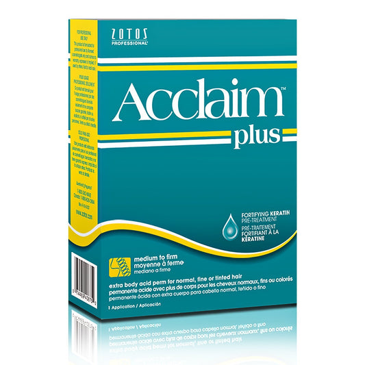 Dark Cyan Zotos Acclaim Plus Extra Body Acid Perm Unisex Treatment 1 Application