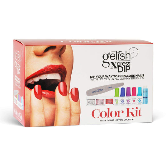 Lavender Gelish Xpress Dip Color Kit – Dip Powder Nail Kit for Strong, Long-Lasting Manicure, Easy-to-Use Nail Dip Powder System for Salon-Quality Nails at Home.