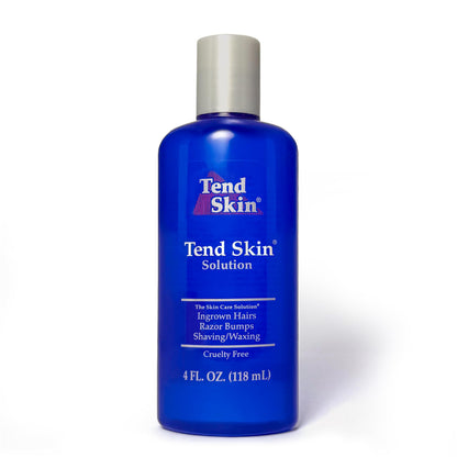 White Smoke Tend Skin Solution for Unsightly Razor Bumps, Ingrown Hair and Razor Burns, Post Shaving and Waxing Toner for Men and Women, Made in USA, 4 Oz