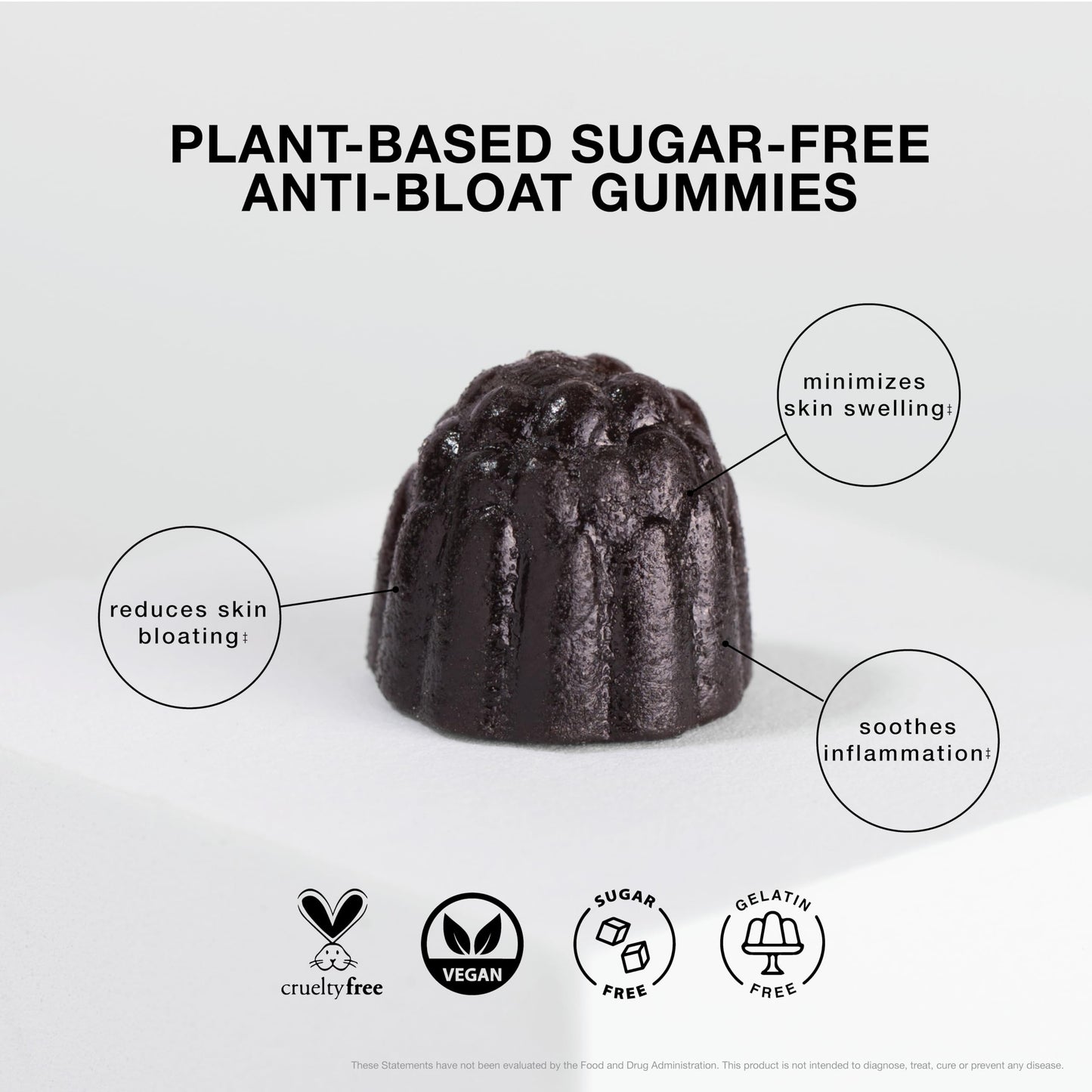 Lavender IMARAÏS Beauty by Sommer Ray Depuff Anti-Bloat Gummy - English Chamomile, Hibiscus, Ginger - Supports Skin Health, Gut Health, Skin Bloat & Puffiness - Sugar Free, PETA-Certified