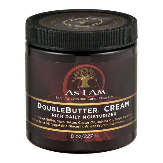 Dark Slate Gray As I Am Double Butter Cream, 8 oz (Pack of 2)