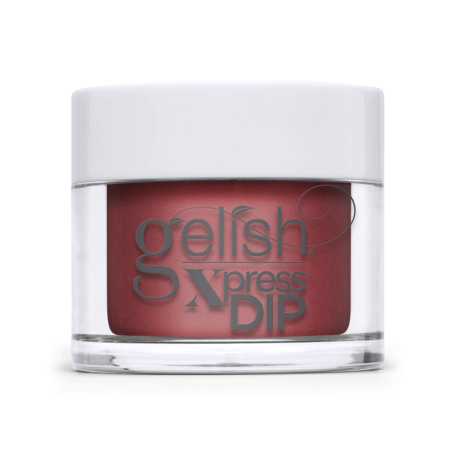 Lavender Gelish Xpress Dip "Just One Bite" Disney Villains Collection, 1.5 oz. - Candy Apple Red Shimmer