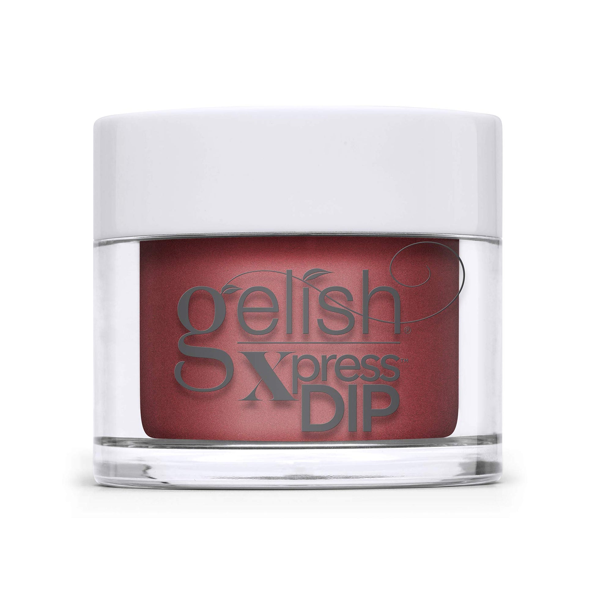Lavender Gelish Xpress Dip "Just One Bite" Disney Villains Collection, 1.5 oz. - Candy Apple Red Shimmer