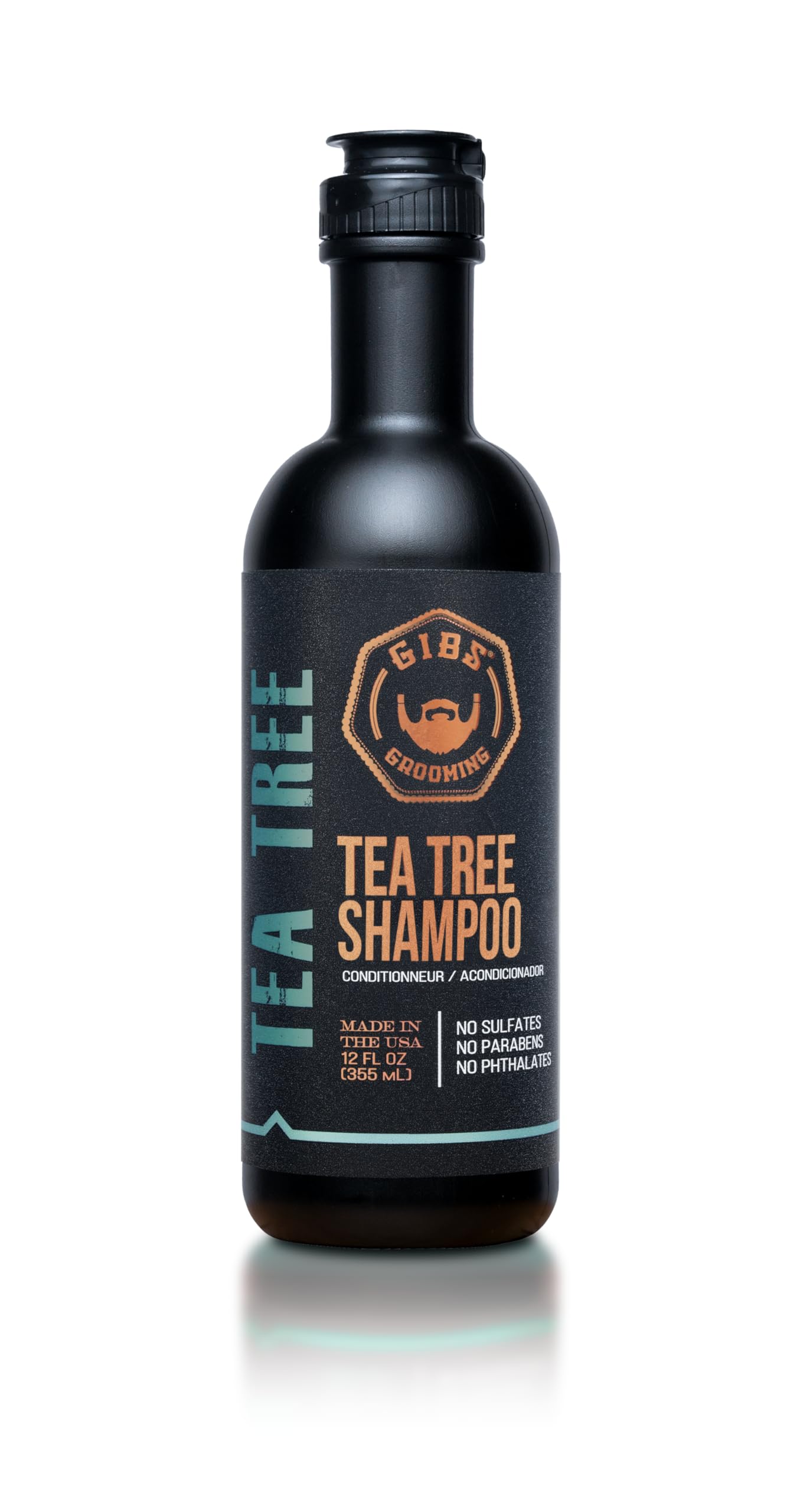 White Smoke GIBS Grooming Tea Tree Shampoo, 12 fl. oz.