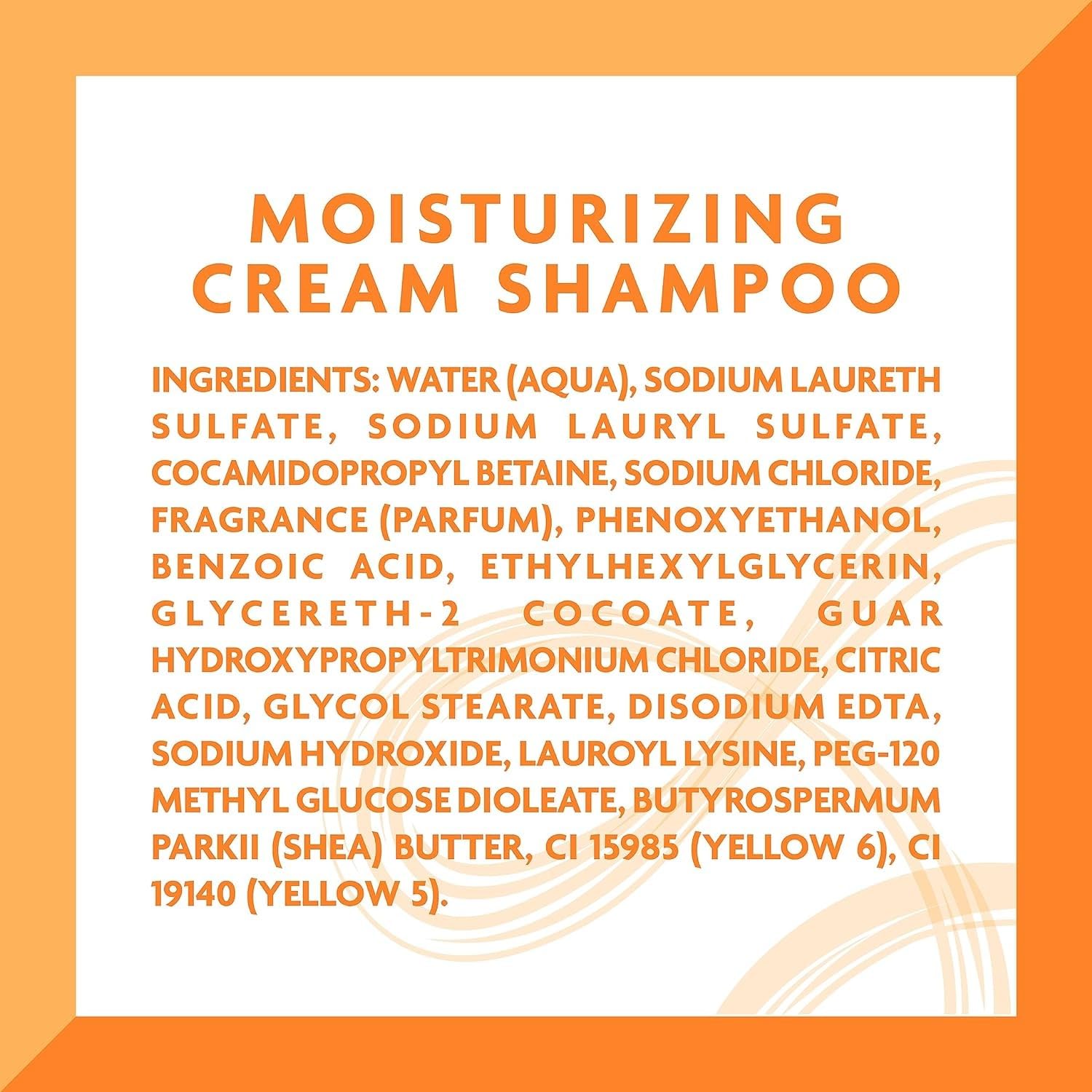 White Smoke Cantu Moisturizing Cream Shampoo with Shea Butter, 13.5 fl oz