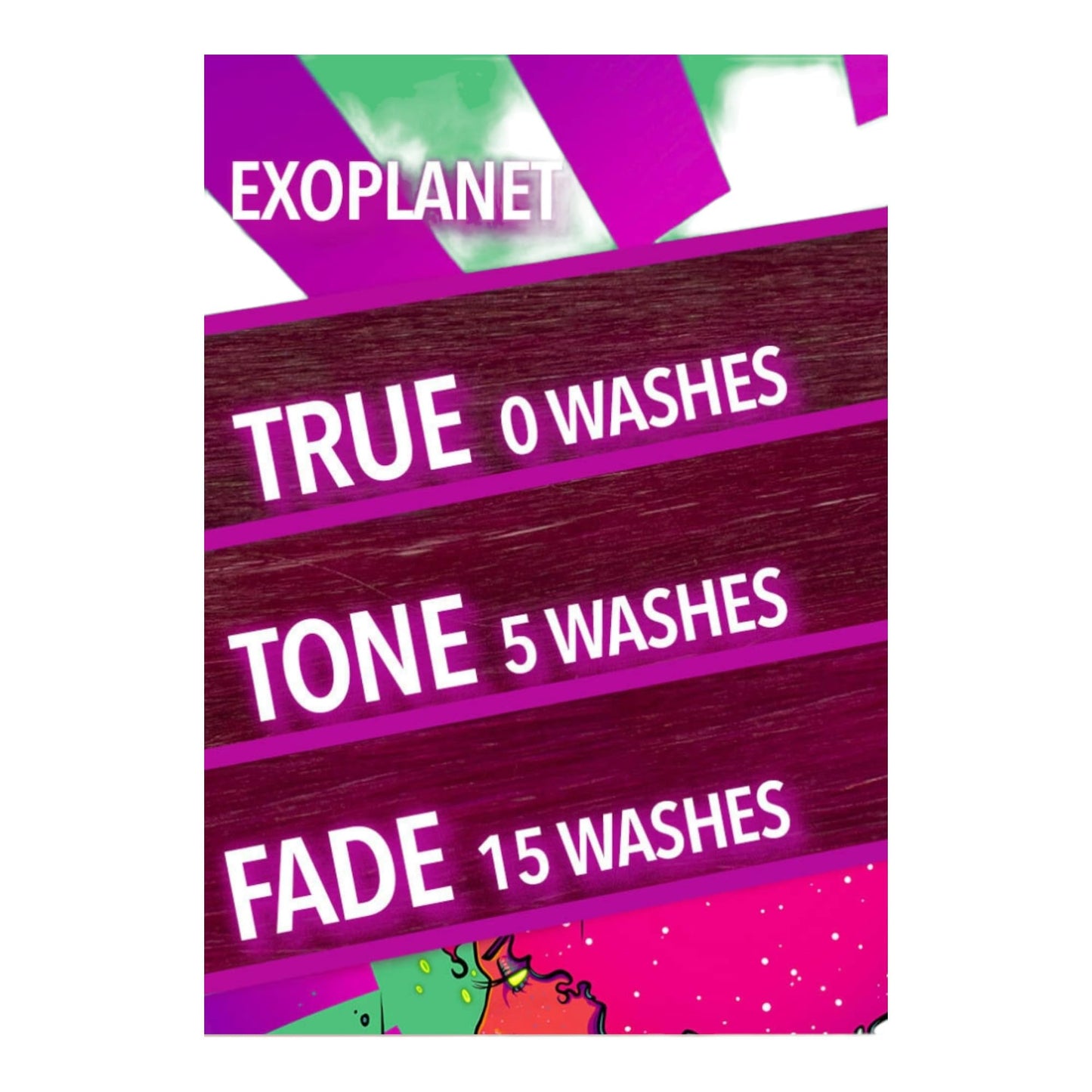 Pulp Riot Exoplanet Semi-Permanent Haircolor 4 fl oz, Bright Magenta