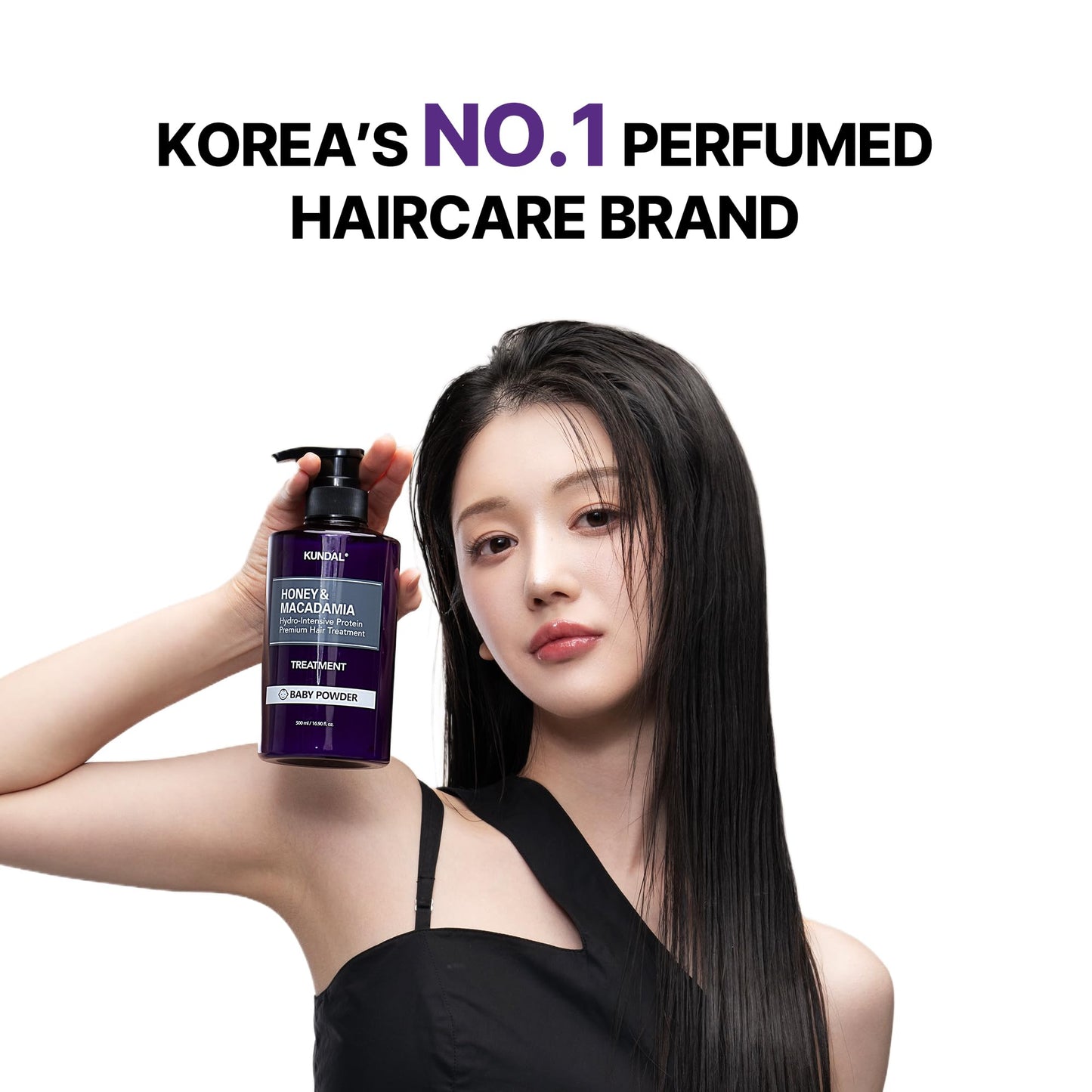White Smoke KUNDAL Korean Shampoo and Conditioner Set [Cherry Blossom] Salon-quality, Long Lasting Scent, Moisturizing, Sulfate-Free, Argan & Macadamia Oil, Korean Hair care,16.9 fl oz each