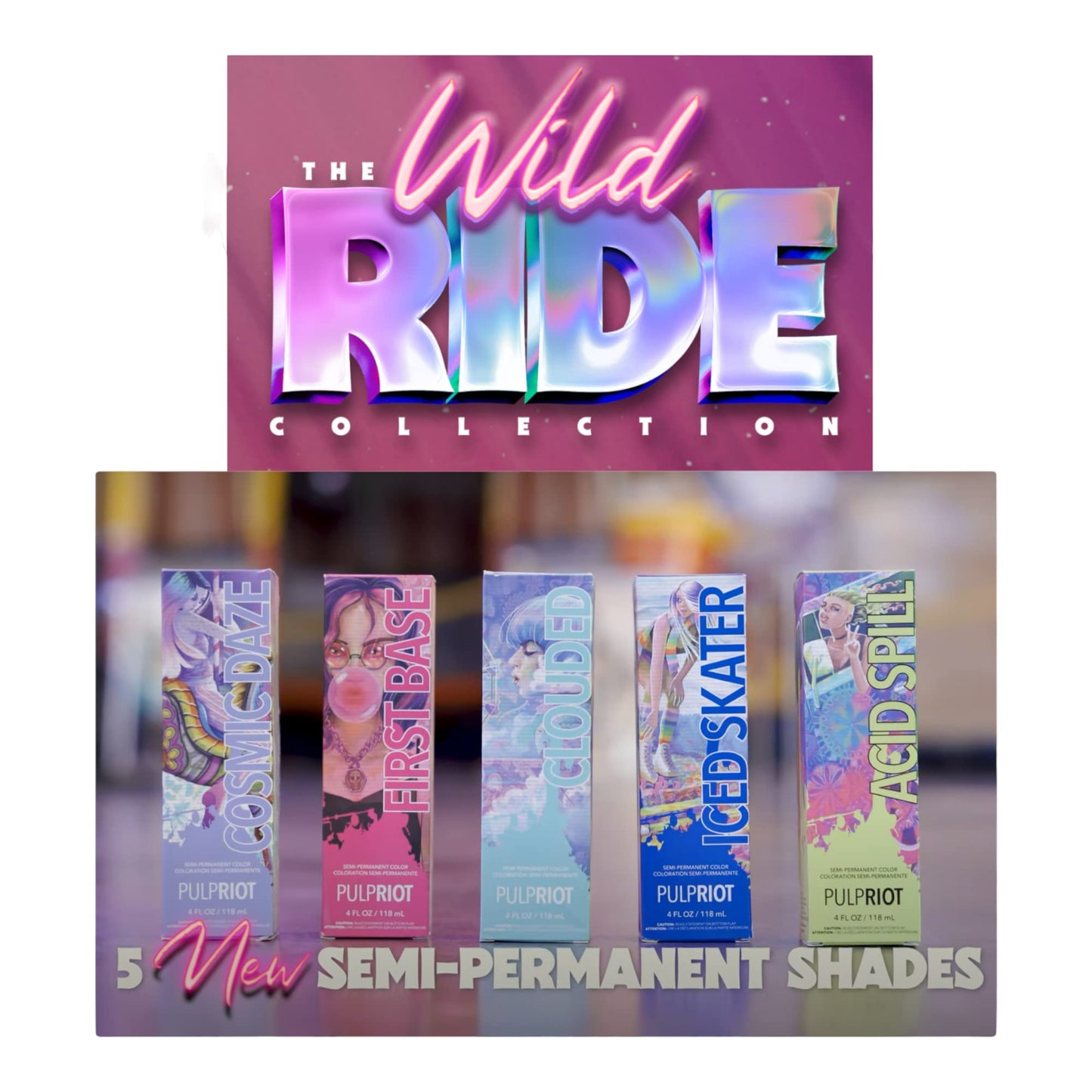 Pulp Riot - Clouded - Semi-Permanent Color - 4 fl oz