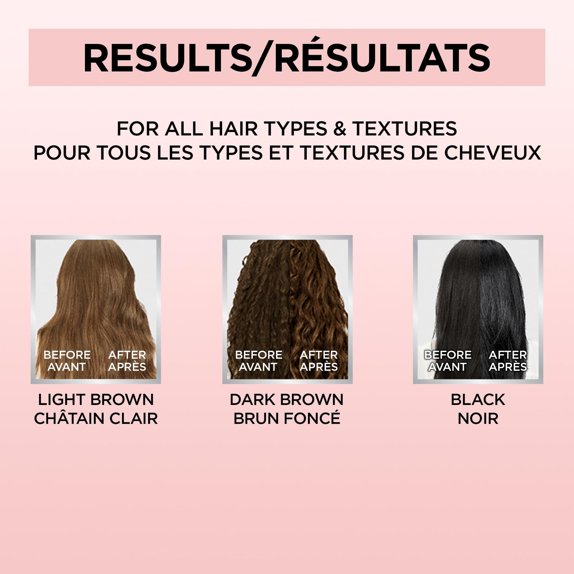 Pink L'Oreal Paris Le Color One Step Toning Hair Gloss, Cool Brunette, 4 Ounce