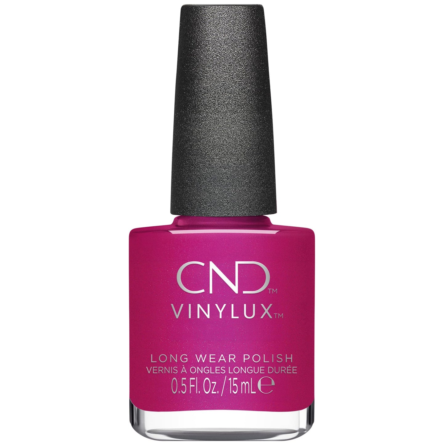 White Smoke CND Vinylux Longwear Pink Nail Polish, Gel-like Shine & Chip Resistant Color, 0.5 Fl Oz