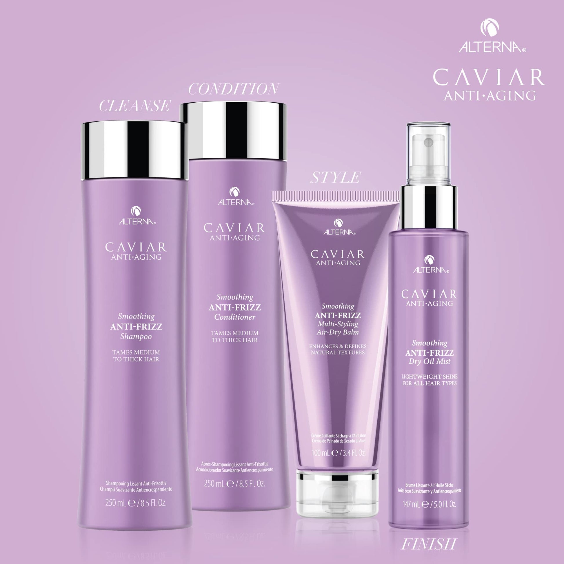 Thistle Alterna Caviar Anti-Aging Smoothing Anti-Frizz Dry Oil Mist, 5 Fl Oz (Pack of 1)