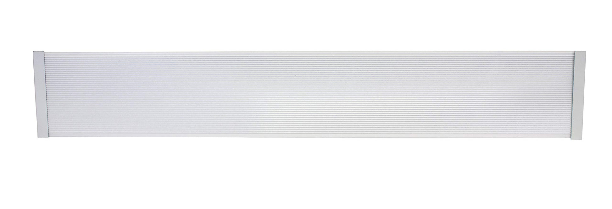 Light Gray KING KCV2409-W alCove Series Radiant Convection Cove Heater, 71" / 840W / 240V, White