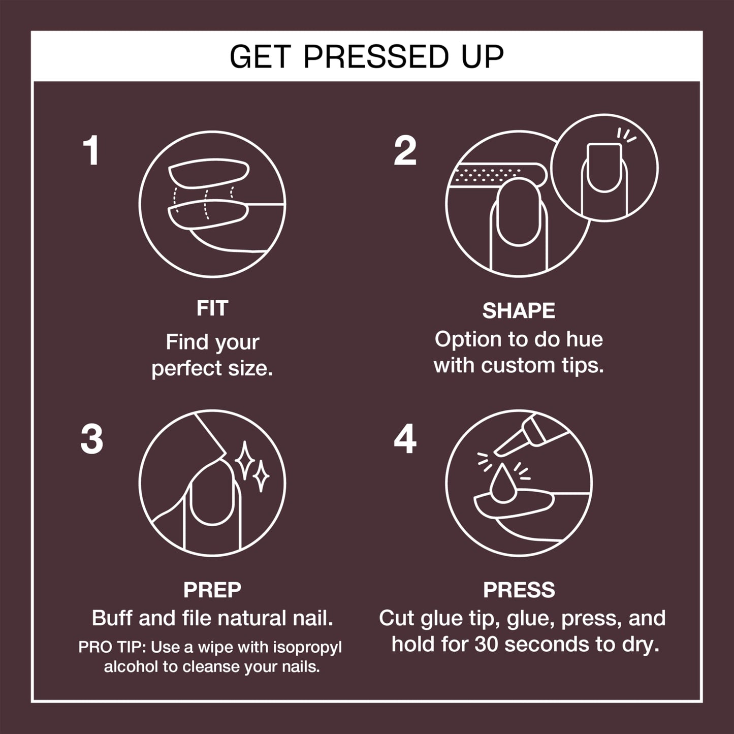 Dark Slate Gray OPI On Point You Don't Know Jacques! | Short Squoval Dark Warm Taupe Brown Press On Nails | 30 Count with Nail Glue | Long Lasting, Reusable, Non-damaging