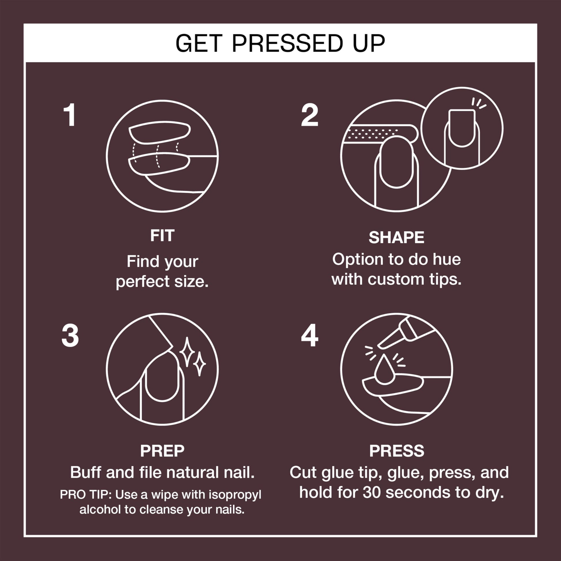 Dark Slate Gray OPI On Point You Don't Know Jacques! | Short Squoval Dark Warm Taupe Brown Press On Nails | 30 Count with Nail Glue | Long Lasting, Reusable, Non-damaging