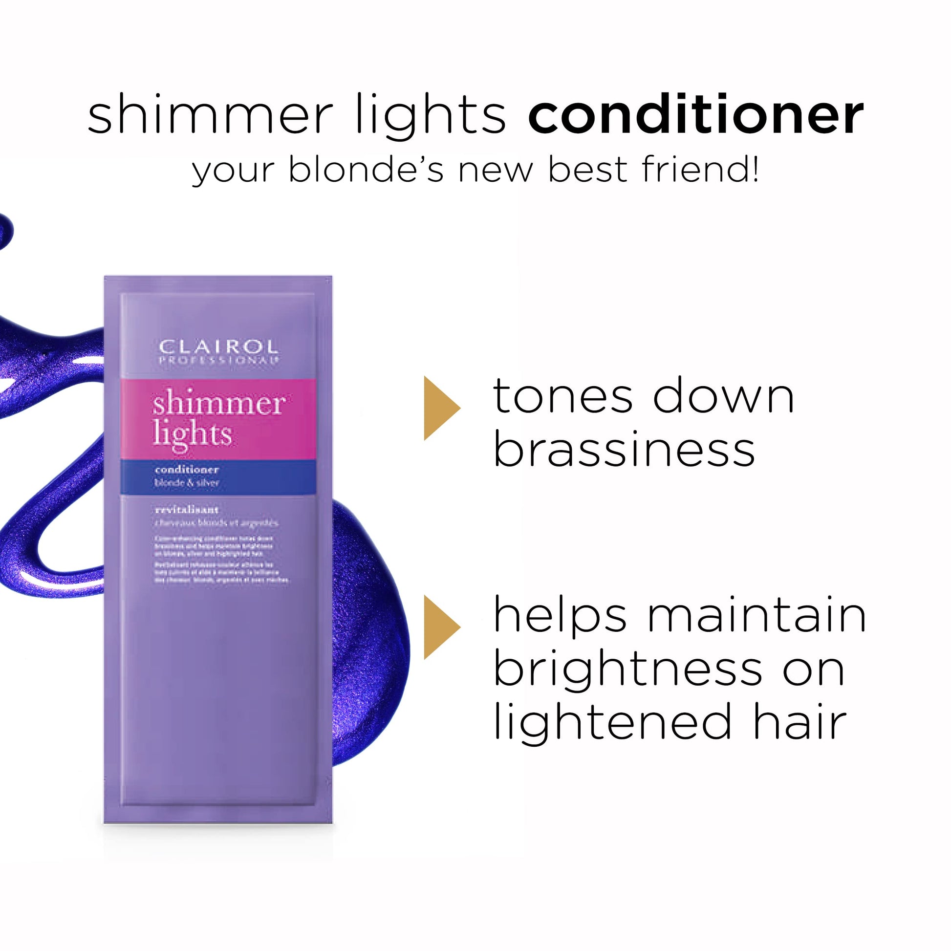 White Smoke Clairol Blonde It Up Permanent Hair Dye, Platinum Blonde Hair Color, Pack of 1