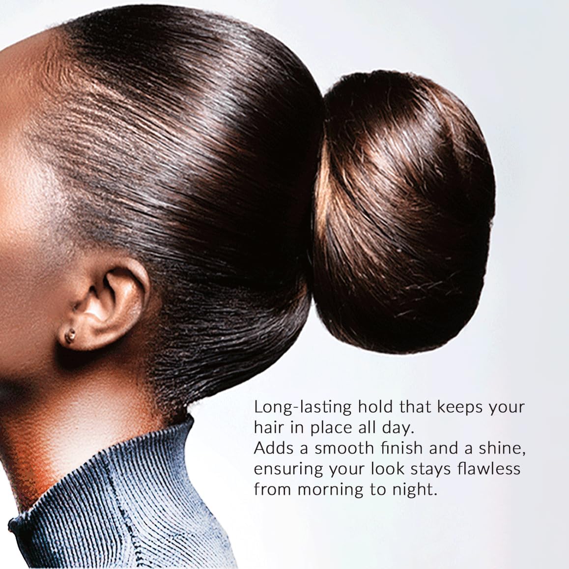 White Smoke Mixed Chicks Slick Styling Tamer-Edge Tamer with Castor and Coconut Oil, 2 fl. oz.