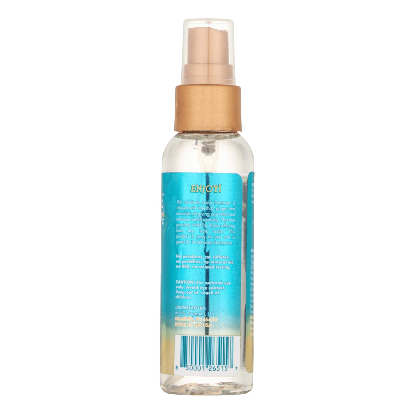 White Smoke Mielle Organics Moisture Rx Hawaiian Ginger Moisturizing Scalp Treatment, 2 Ounces