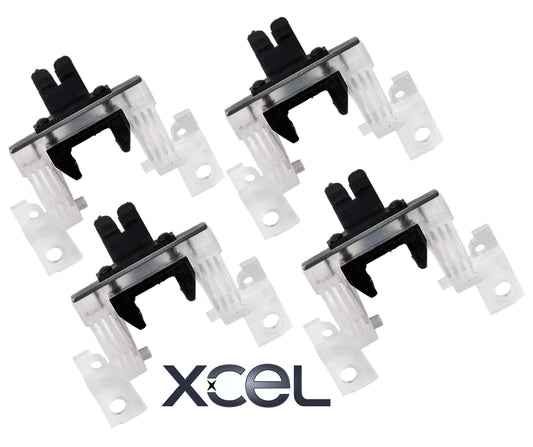 White Smoke XCEL Blade Drive Lever Assembly Replacement, Compatible with Select Andis AG, AGC, AGR, BG and 5-Speed Grooming Clippers - 4 Pack