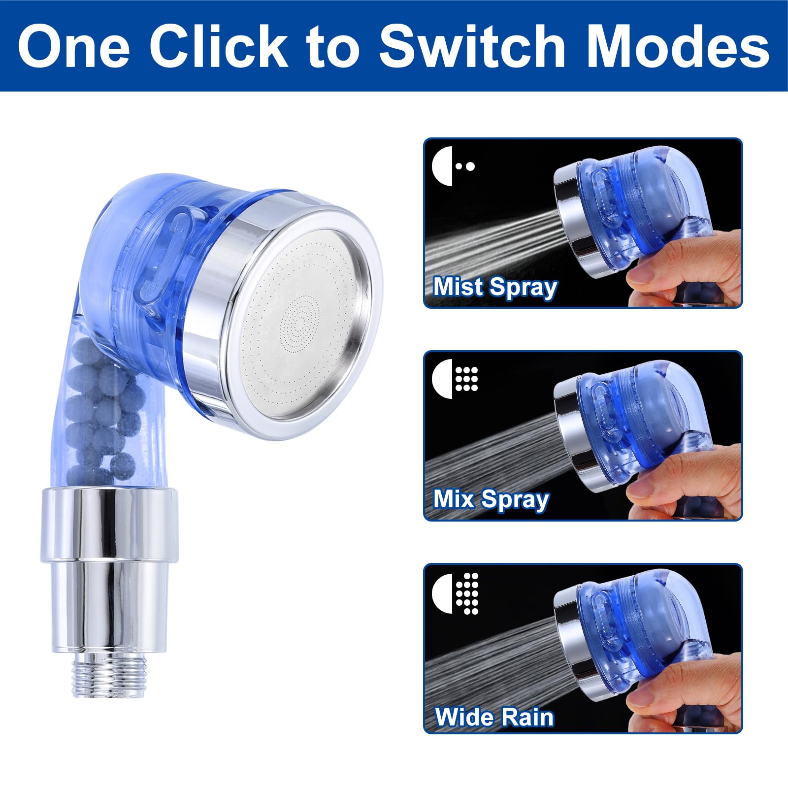 White Smoke uxcell 2 Pcs Shampoo Bowl Sprayer Head, Sink Faucet Sprayer Side Control Button Salon Sink Sprayer Replacement Part for Spa Barber Shop Hair Washing Bath, Purple