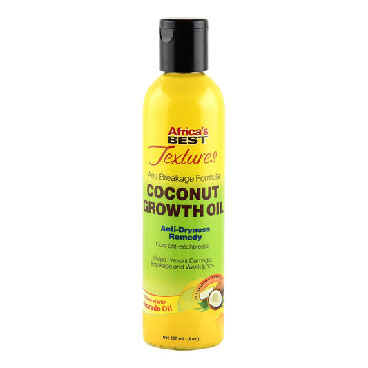White Smoke Africa's Best Textures Growth Oil, Coconut, 8 Fl Oz