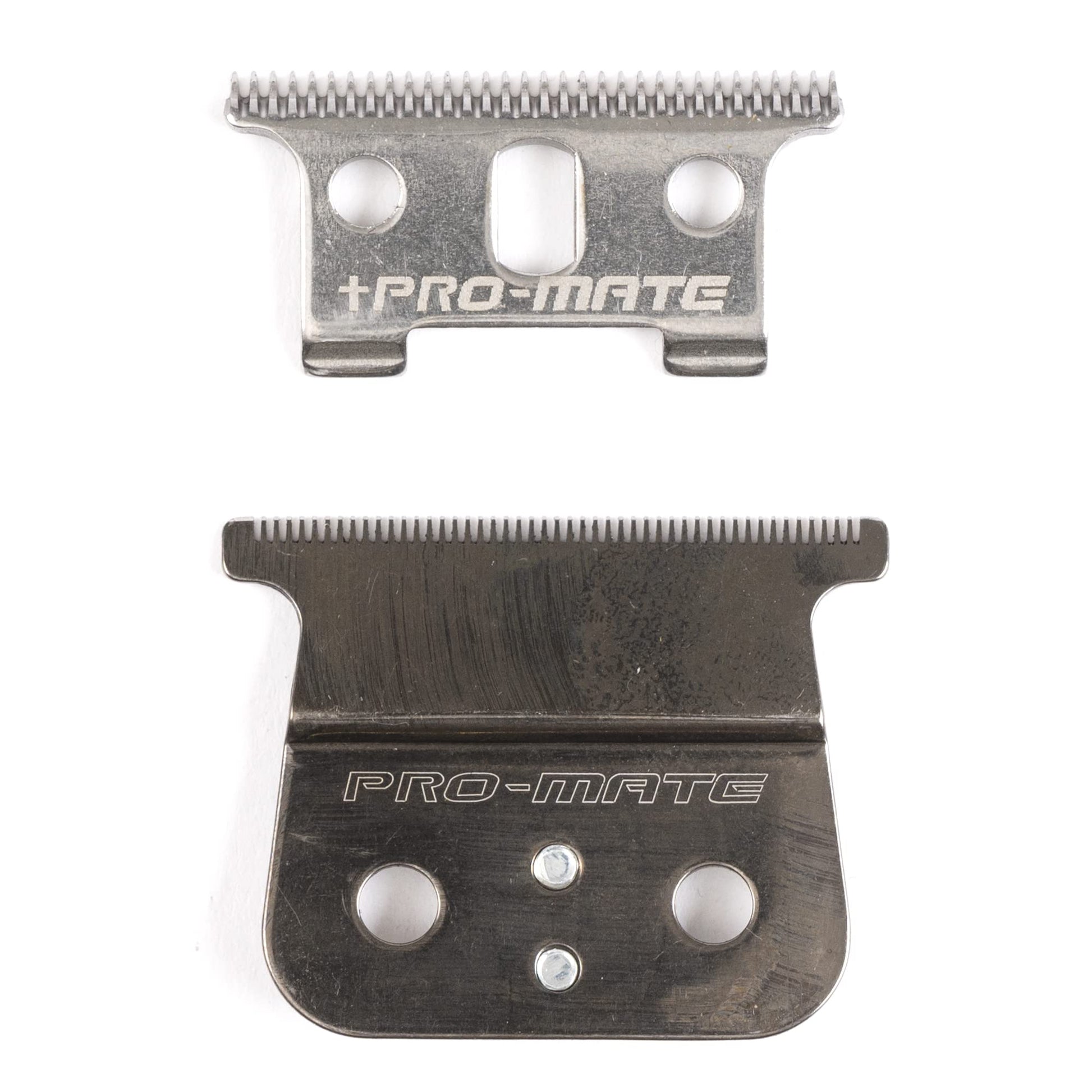 White Smoke Replacement Blade 04521 fits Andis T-Outliner 04780, GTX 04785 (Model GO, GTO) Modified One Hittaz Zero Gap by PRO-MATE w/Free Screws (Black - T Shape)