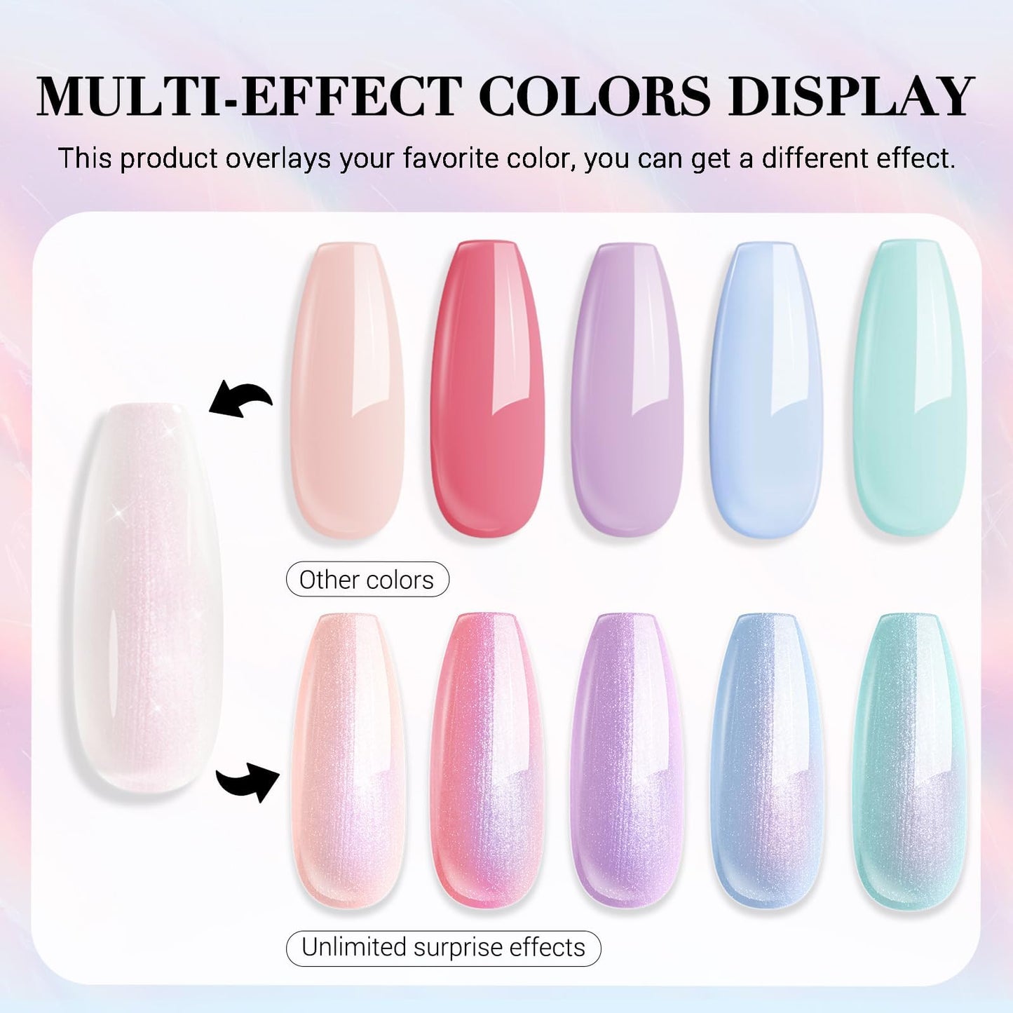 White Smoke AZUREBEAUTY Chrome Quick Dry Nail Polish | Shine Pearl, Natural Lustrous Enamel | DIY Manicure & Pedicure with Chrome Finish