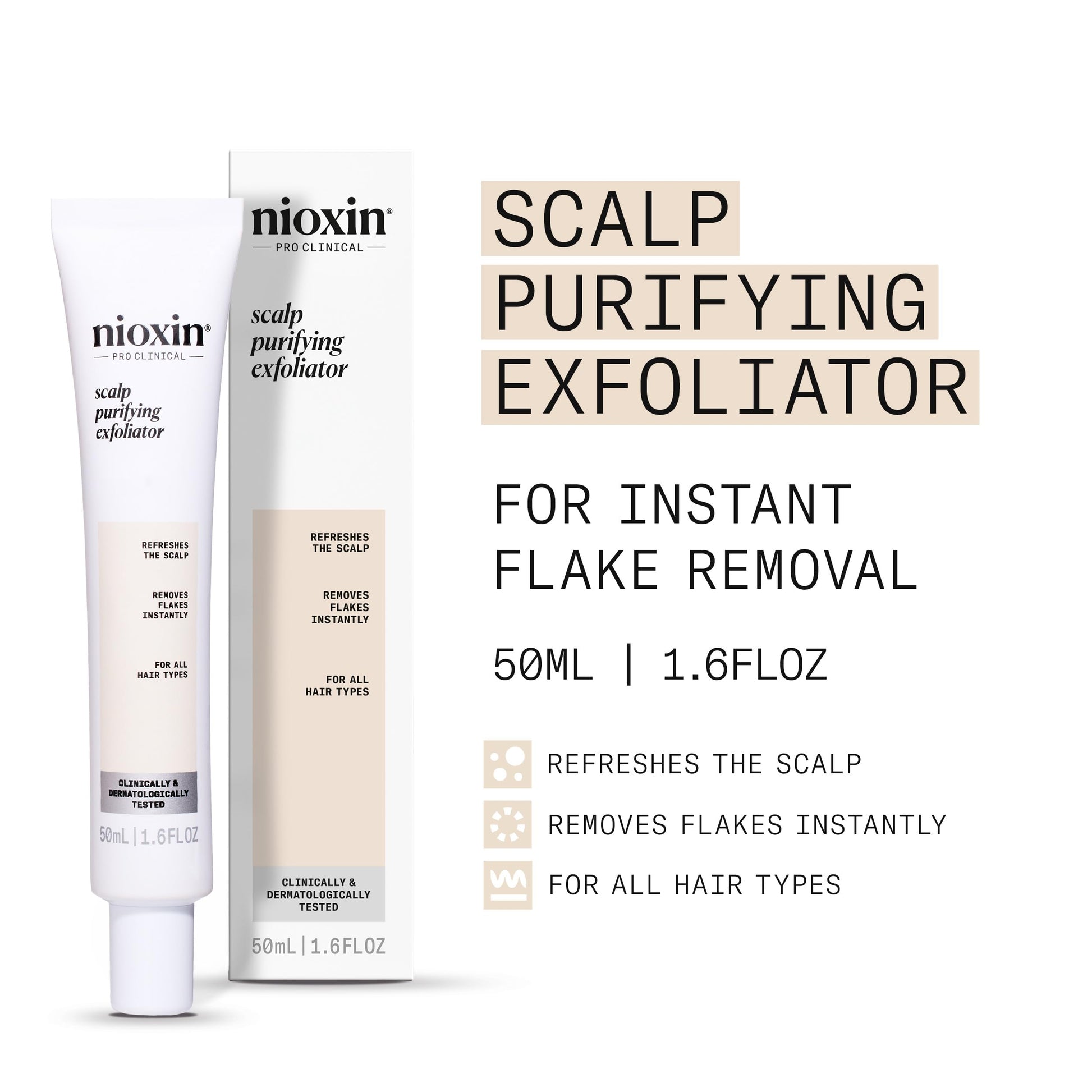 White Smoke Nioxin Scalp Recovery System Moisturizing Conditioner | With Pyrithione Zinc and Green Tea Extracts | 6.7 Fl oz.