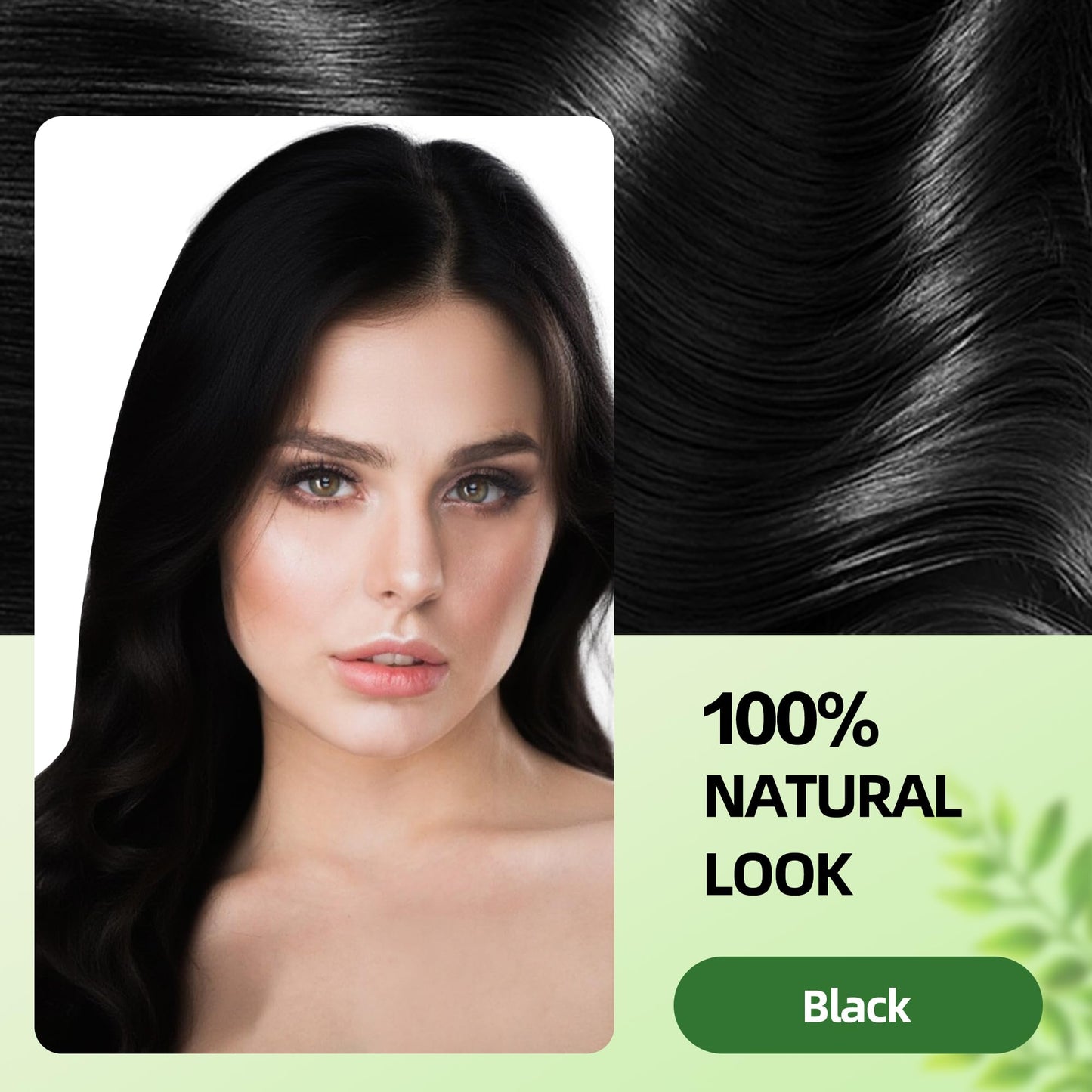 Black SHIHUANUO Hair Dye Shampoo 3 in 1 for Gray Hair Coverage,Argan nut Natural dye Shampoo,Hair color shampoo for Women & Men/Ammonia-Free 500ml(Black)