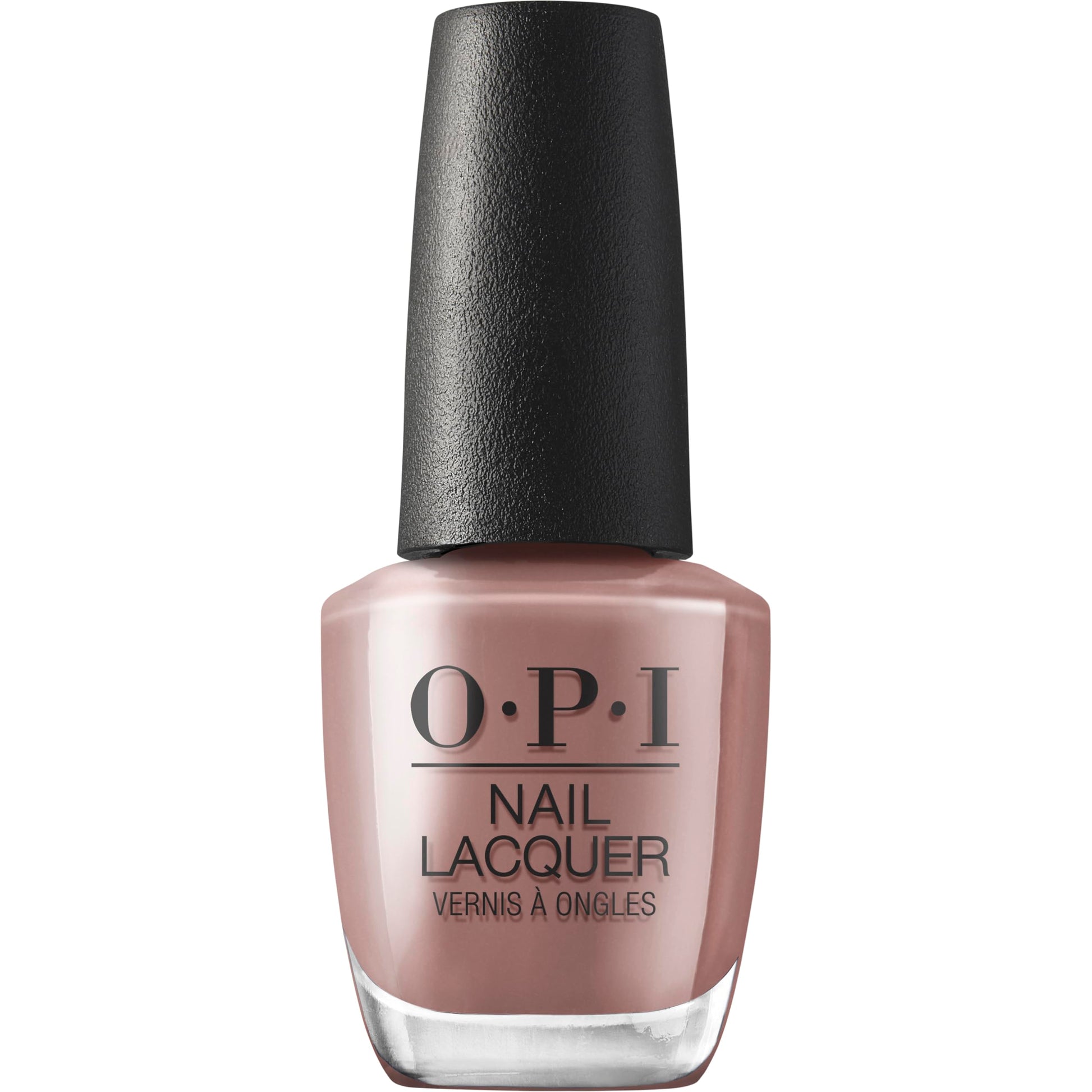 White Smoke OPI Nail Lacquer You Don’t Know Suzi | Opaque Dark Cool Grey-Brown Crème Chip Resistant Nail Polish | The New OPIcons Collection | Spring 2026