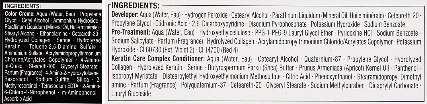 Gray Schwarzkopf Keratin Color Anti-Age Hair Color Cream, 4.7 Bordeaux Red (Packaging May Vary)