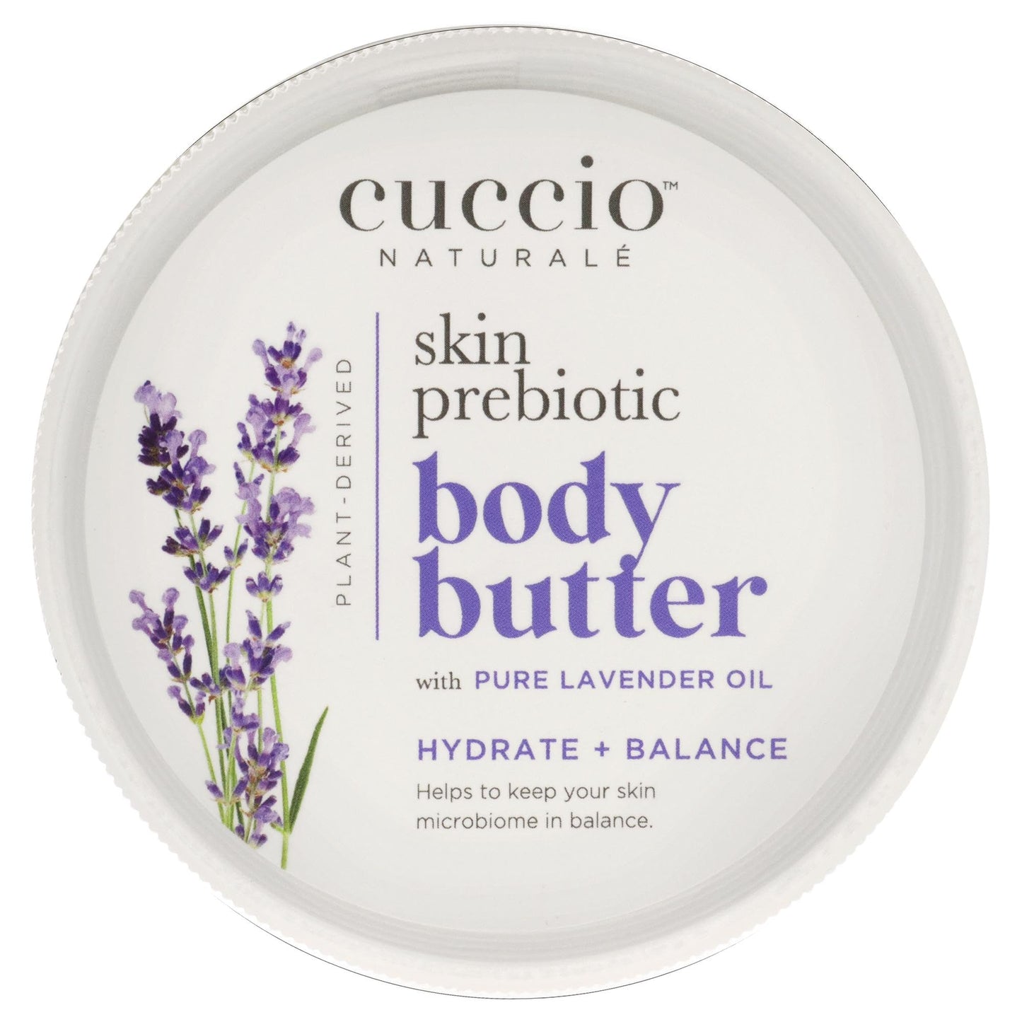 White Smoke Cuccio Naturale Skin Prebiotic Body Butter - Lavander Body Butter Unisex 8 oz