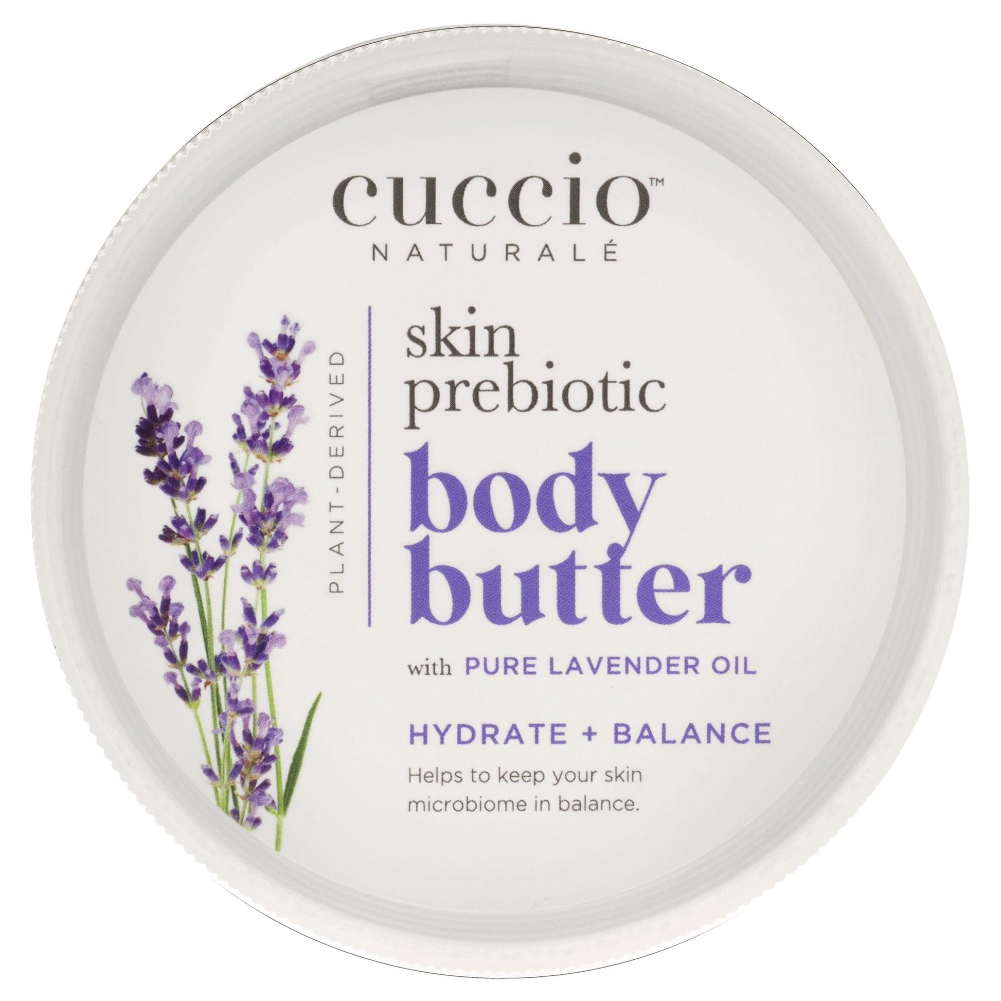 White Smoke Cuccio Naturale Skin Prebiotic Body Butter - Lavander Body Butter Unisex 8 oz