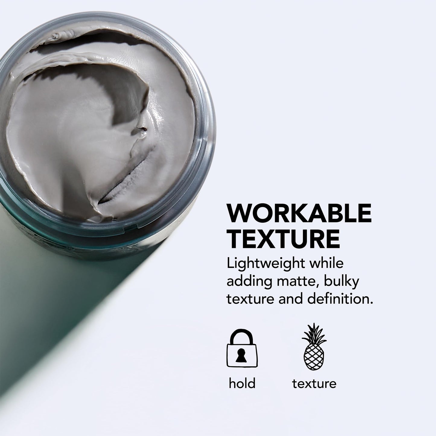 Lavender Bumble and bumble. Sumoclay Matte Texture Clay | Workable Texture, Moldable Hold + Matte Finish | With Kaolin Clay | For Short Fine to Medium Wavy, Straight Hair, 1.5 Ounce