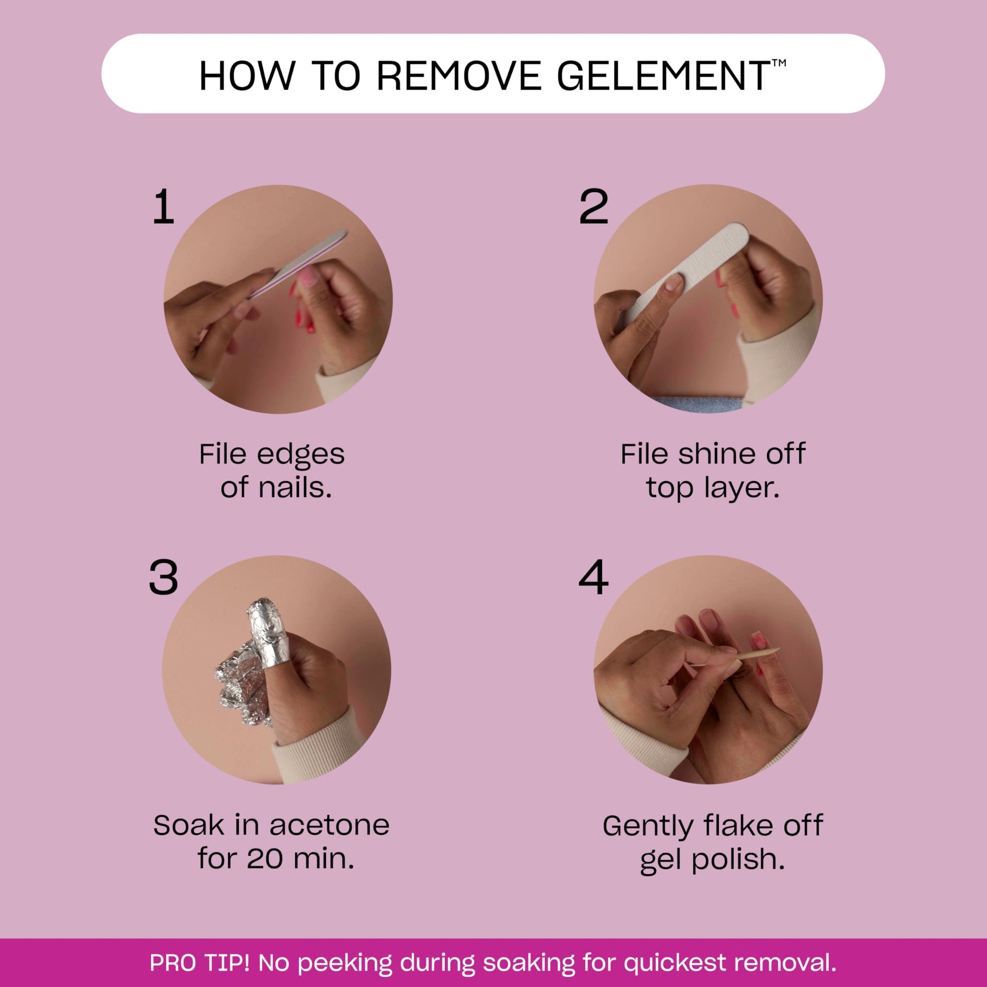 Plum OPI GELement LED Curing Lamp for Gel Nail Polish | DIY Professional Salon Quality Manicure Results | 4 Finger Design & Mirrored Interior for Curing | 60 Second Timer