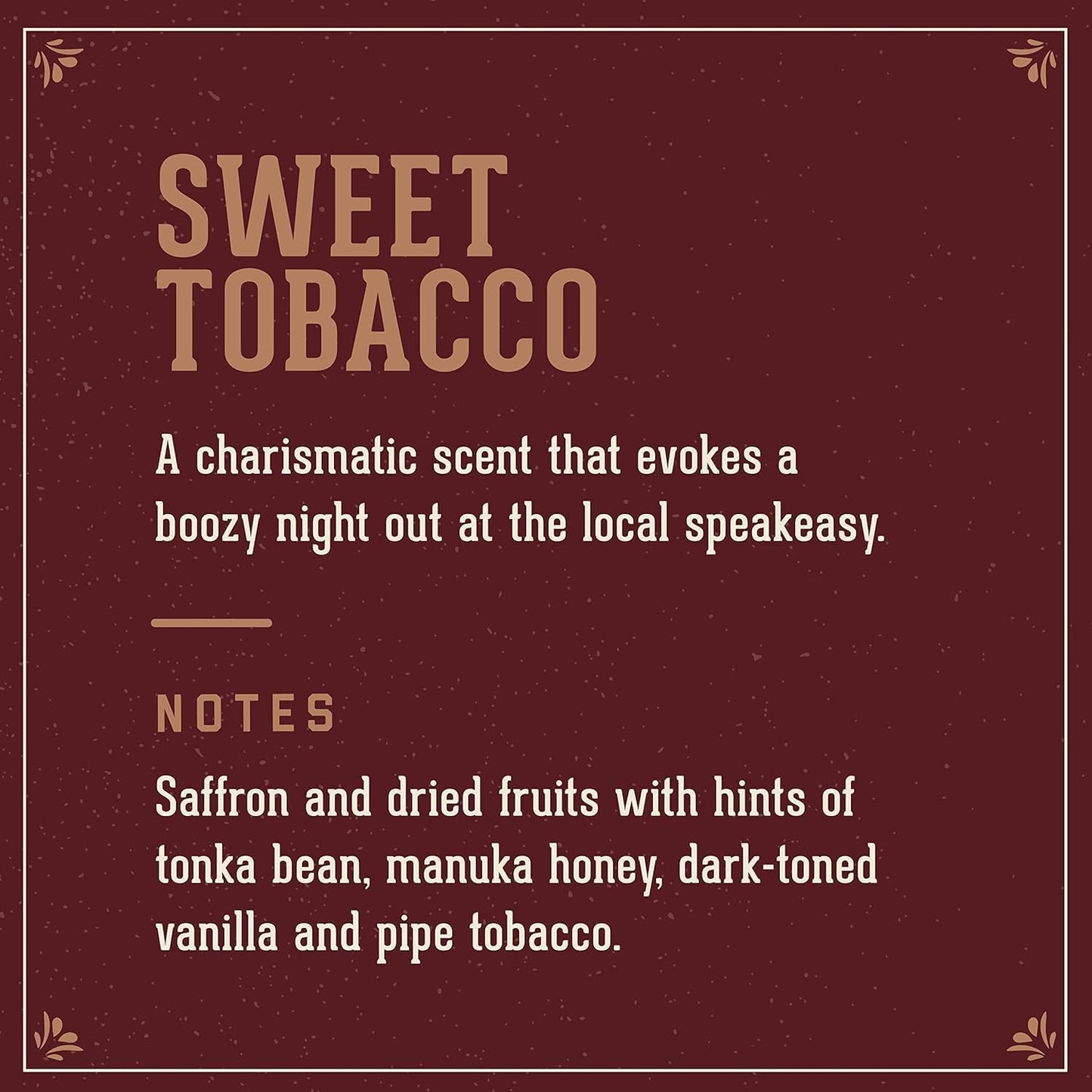 Dark Red 18.21 Man Made Deodorant Stick, Sweet Tobacco