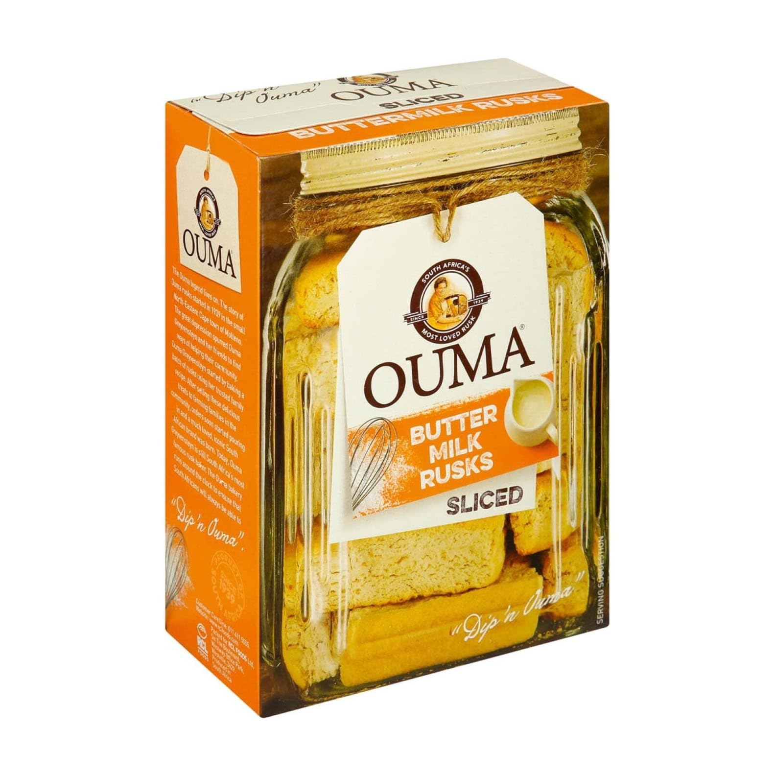 White Smoke Ouma Buttermilk Sliced Rusks - 450g (2)