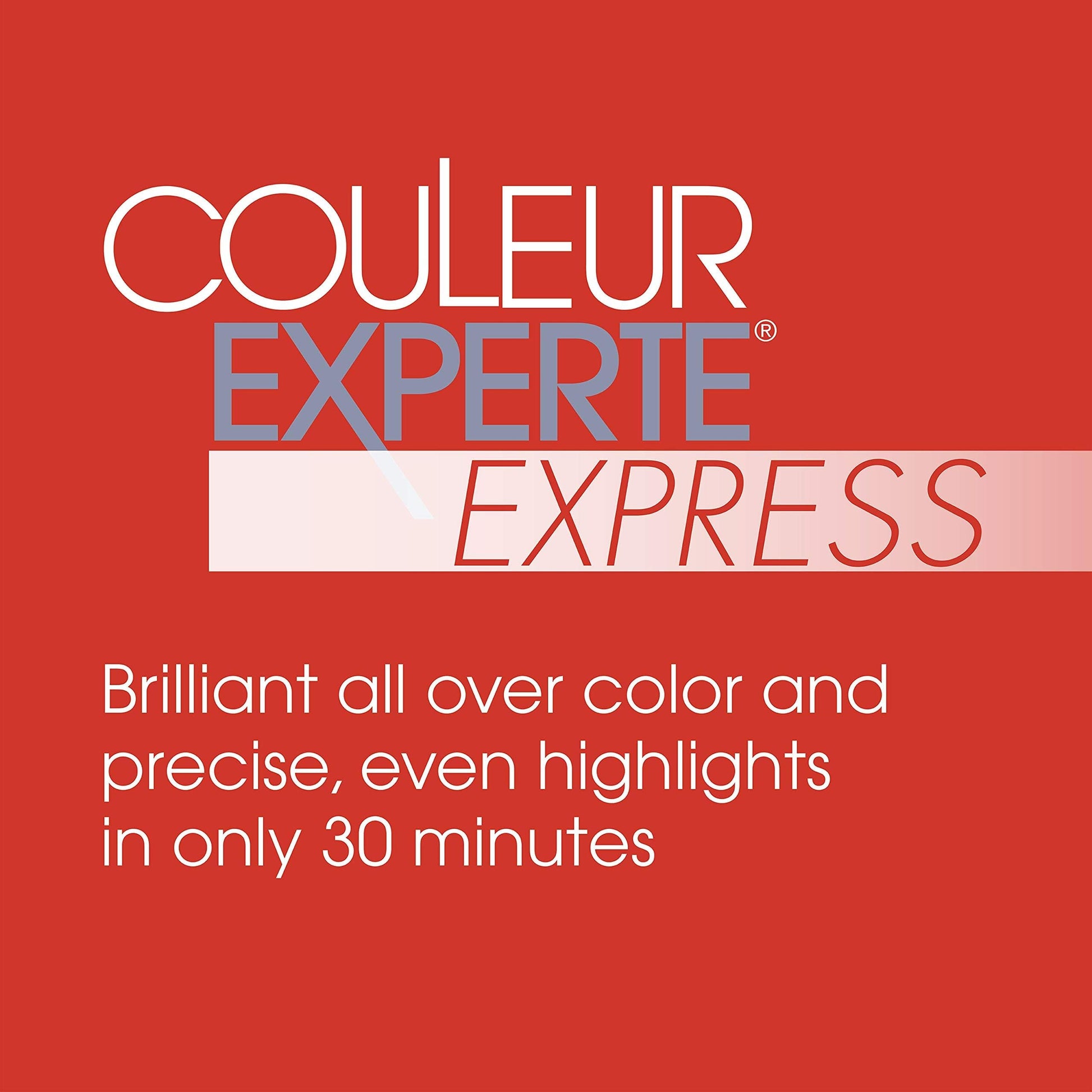 Firebrick L'Oreal Paris Couleur Experte 2-Step Home Hair Color and Highlights Kit, French Éclair