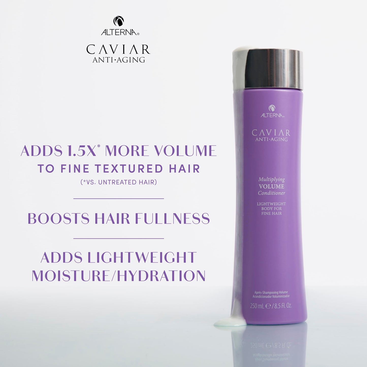 White Smoke Alterna Haircare Caviar Anti-Aging Multiplying Volume Shampoo and Conditioner Set